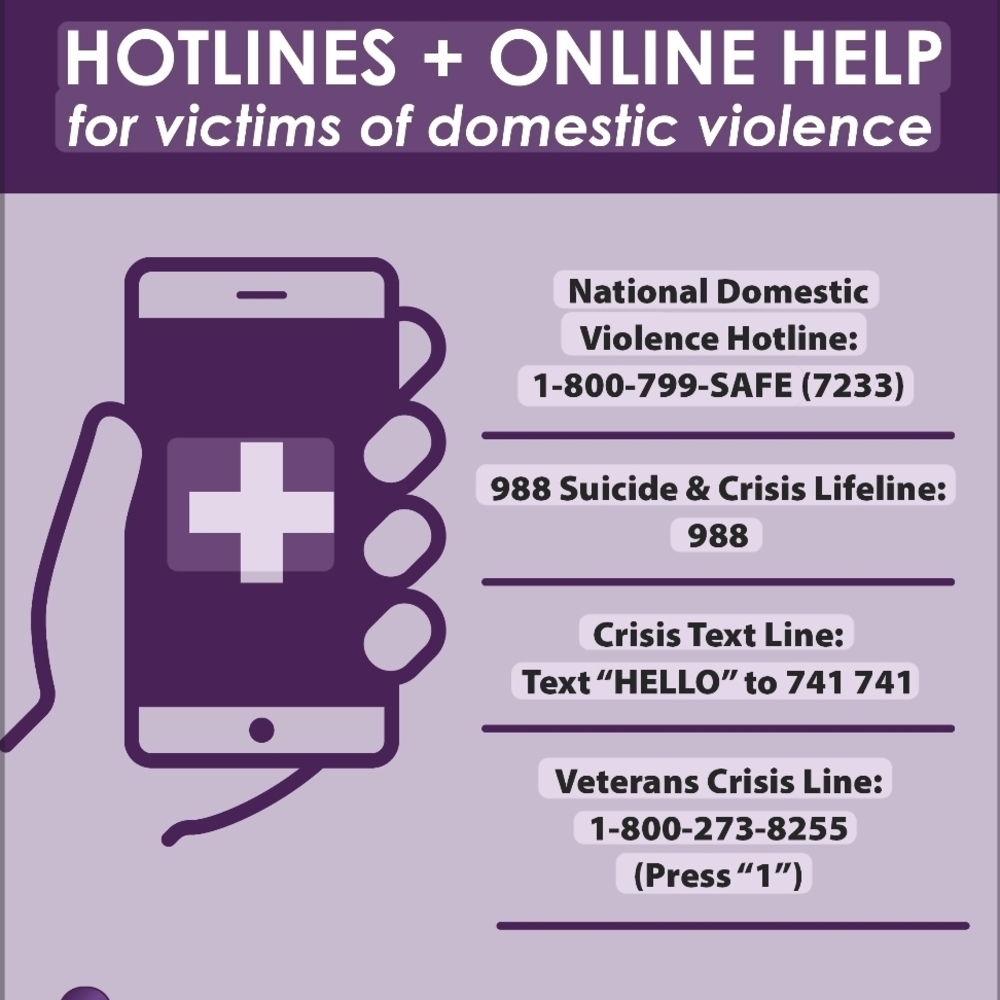 Domestic Violence and other Hotlines - Picture 1 of 5